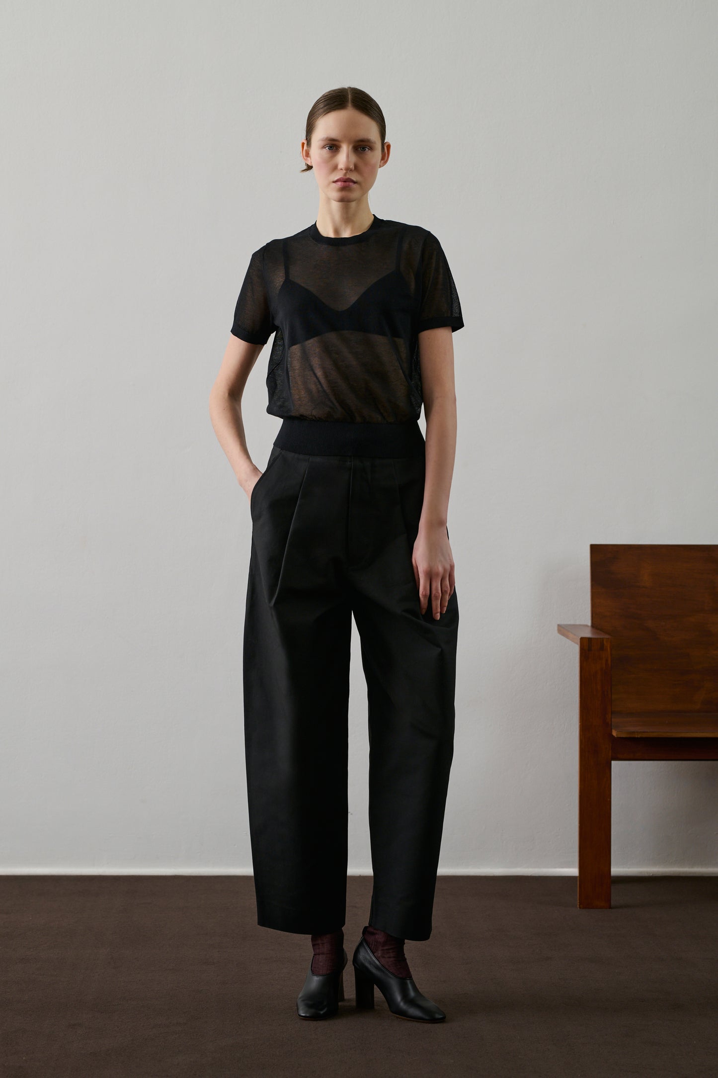 Pantalon Daley - Noir - Coton - Femme