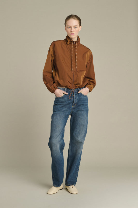Jeans Lucien - Washed blue denim - Cotton - Femme