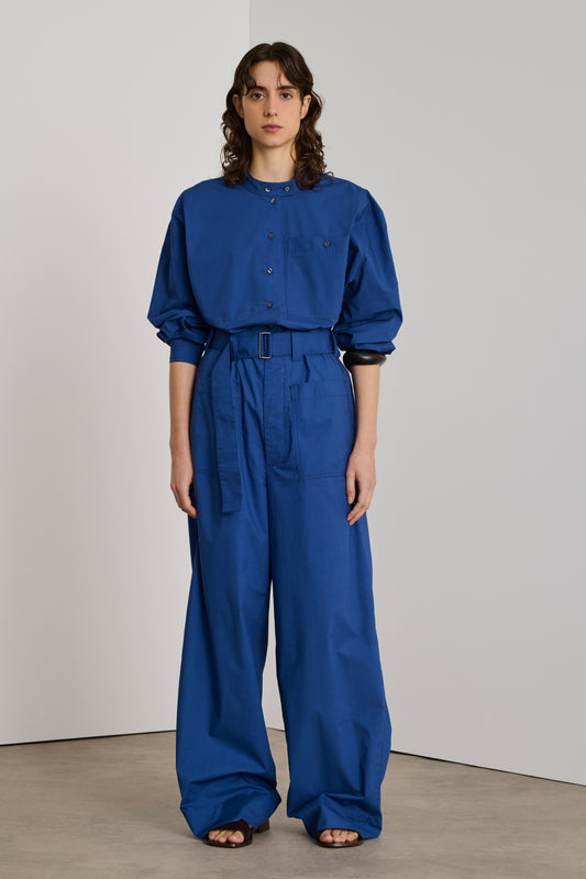 Vagabond trousers - Royal Blue - Cotton - Women