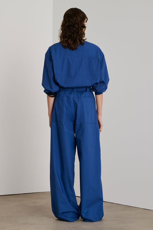 Vagabond trousers - Royal Blue - Cotton - Women