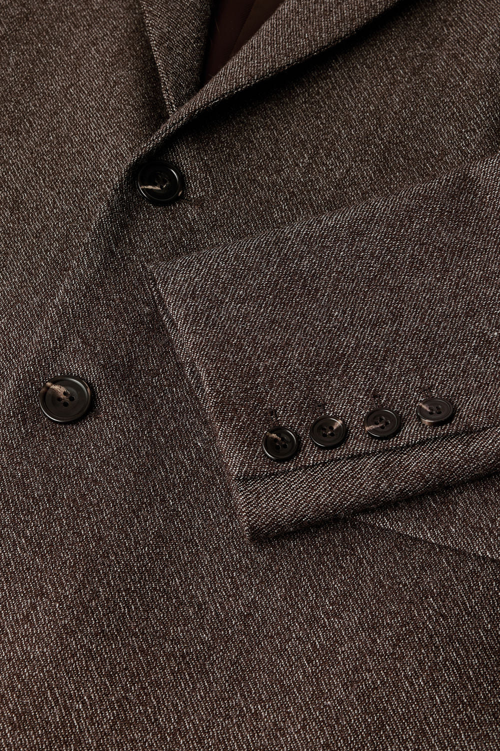 Veste Dune - Marron/Écru - Laine - Femme