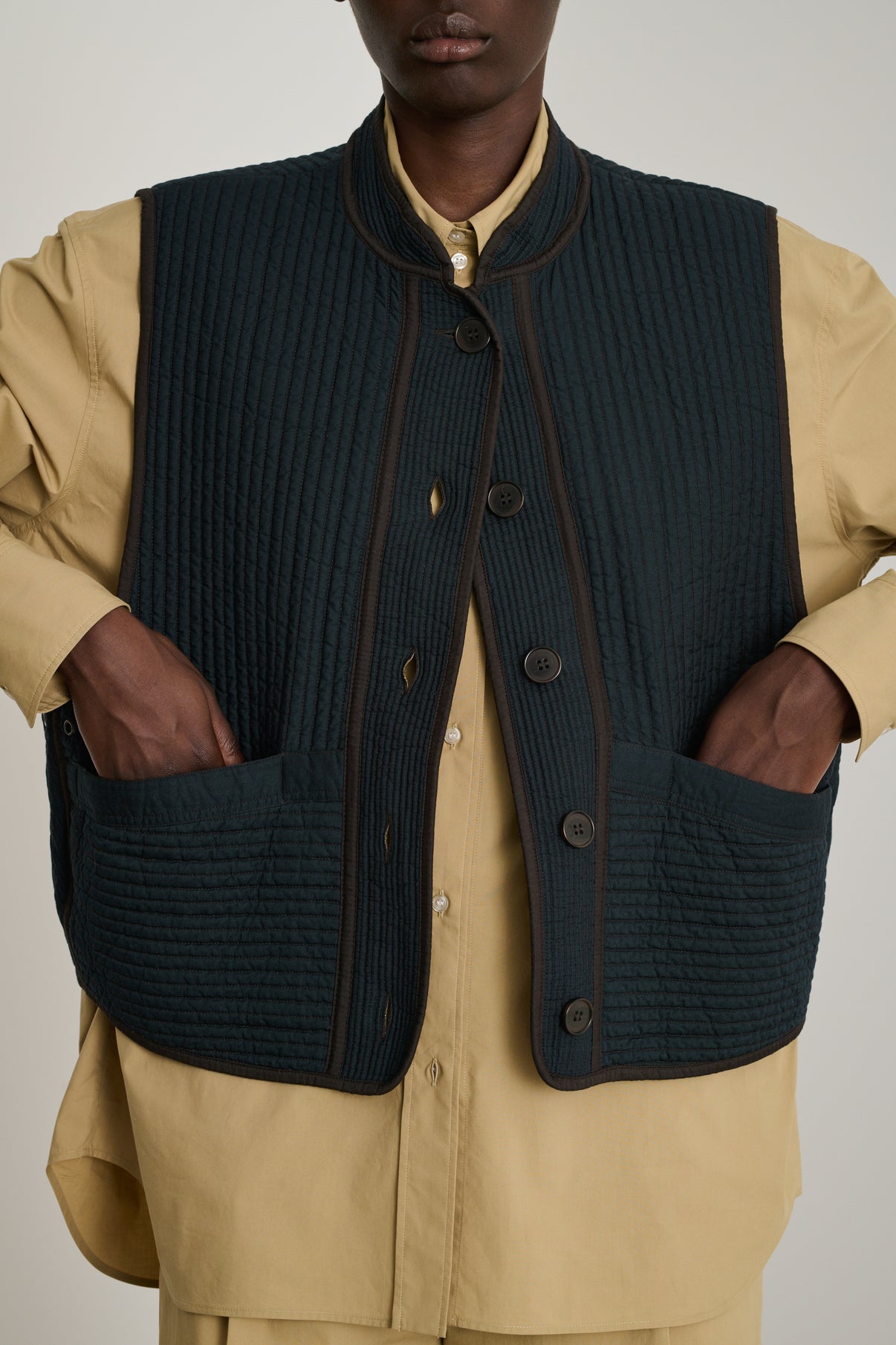 Blouson Tomari - Ardoise Foncée - Coton - Femme vue 3