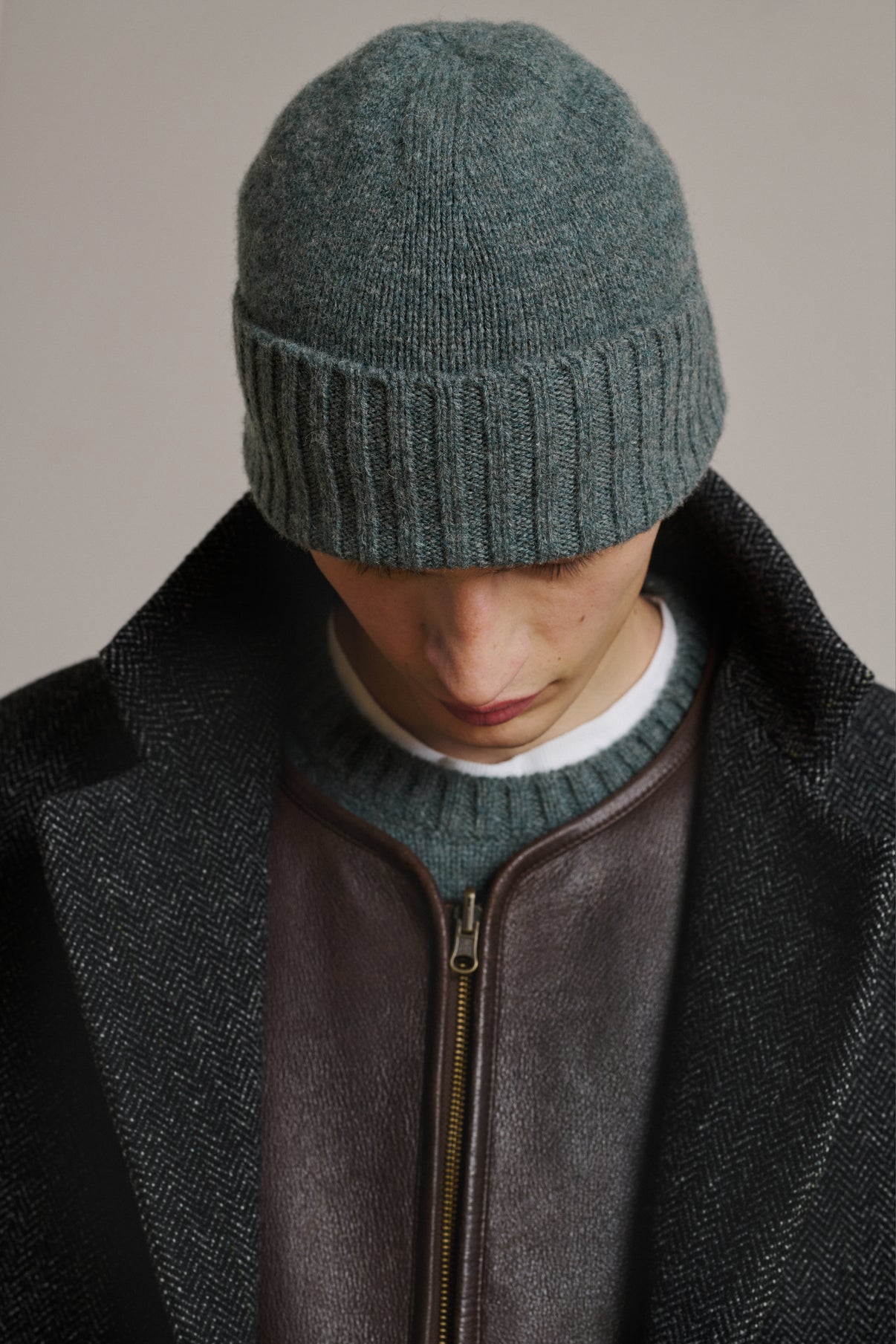 Bonnet Blizzard - Bleu - Laine - Homme vue 2