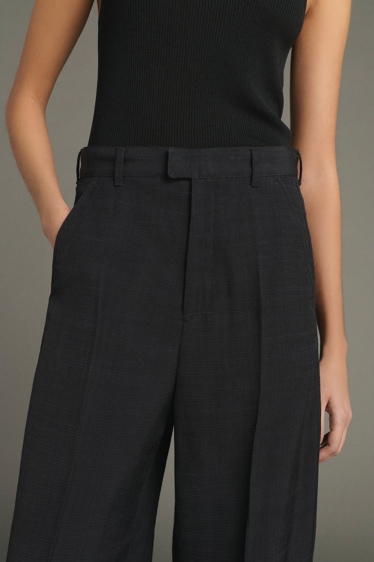 Hippolyte trousers - Black - Women vue 5