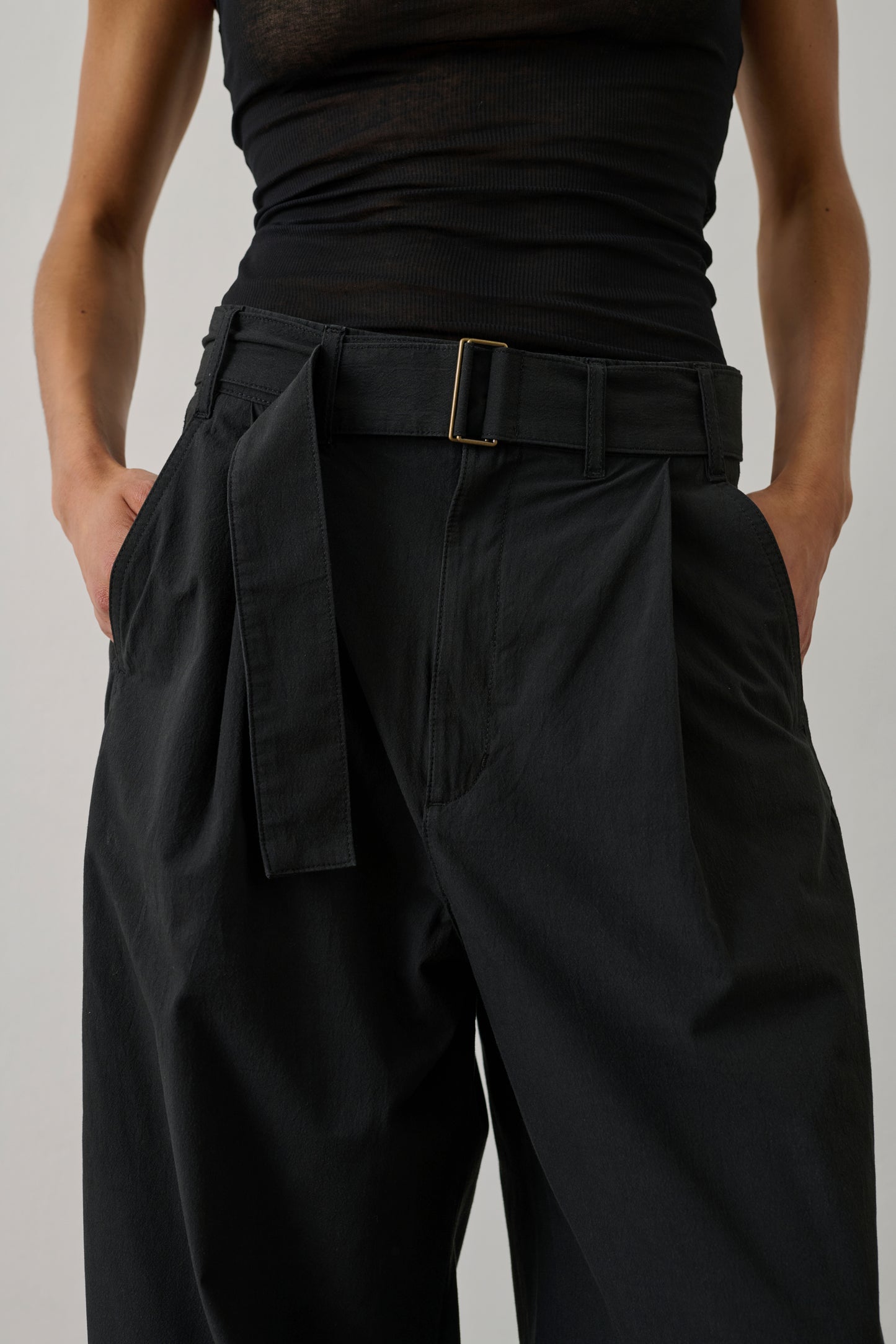 Pantalon Gaby - Noir - Coton - Femme