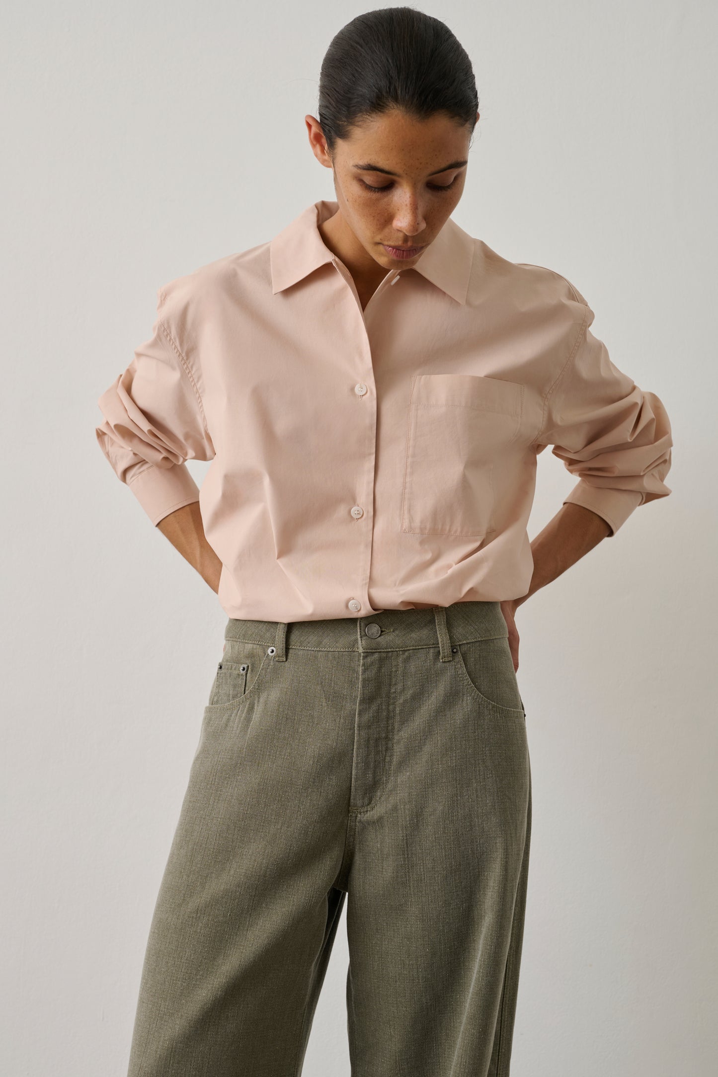 Itaque shirt - Rose Blush - Cotton - Women