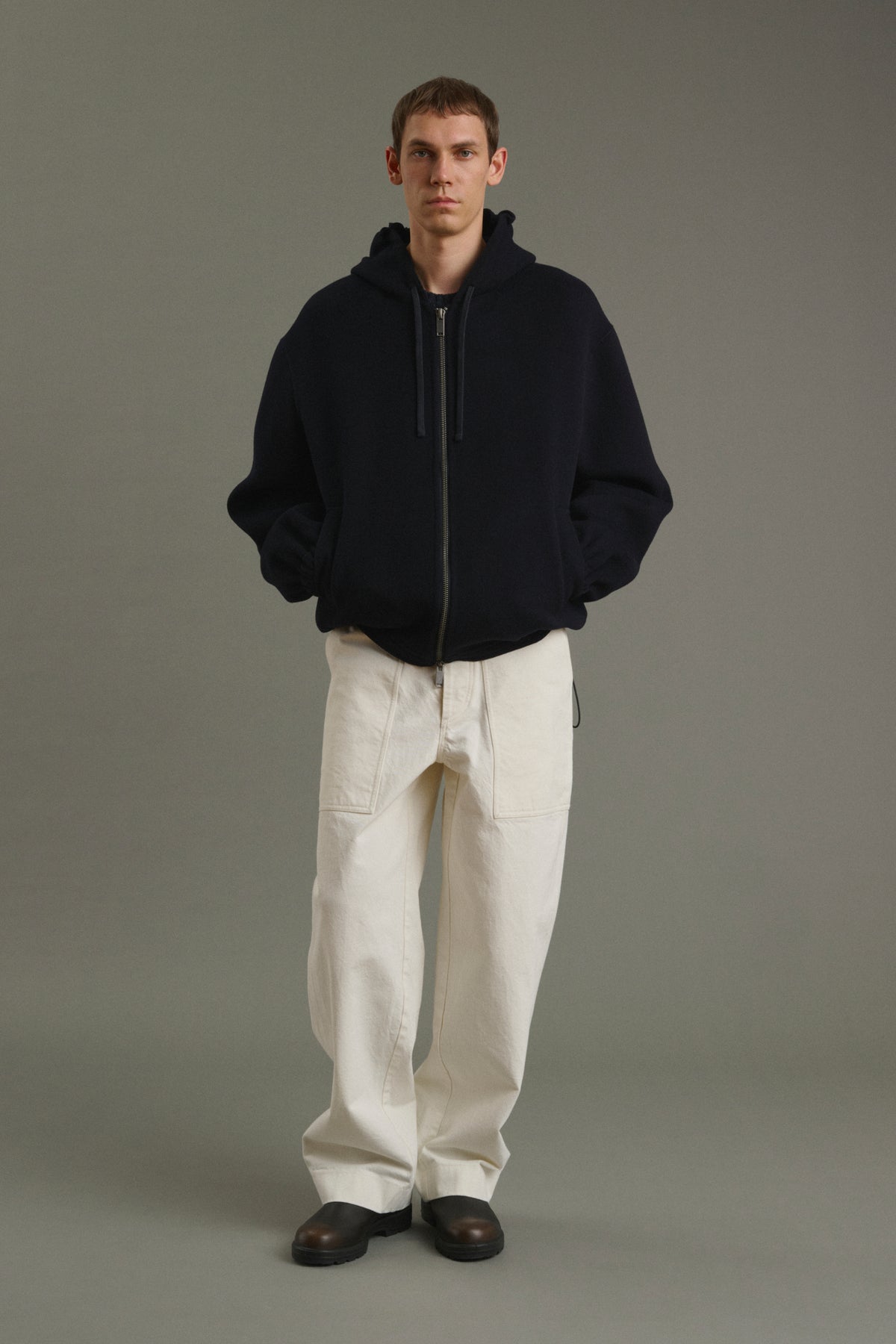 Jacket Max - Deep Navy - Double-Faced - Men vue 1