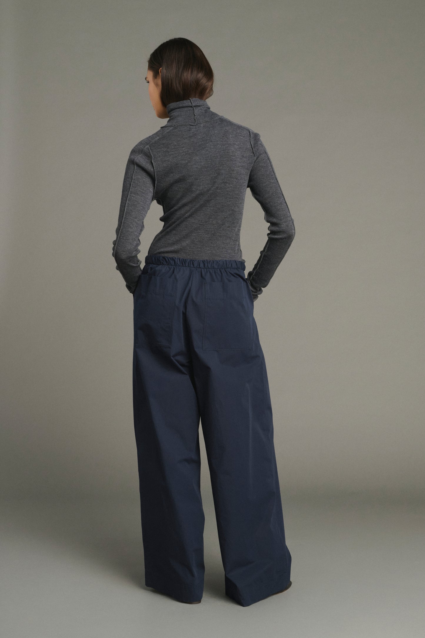 T-Shirt Lois - Anthracite Grey - Wool - Women
