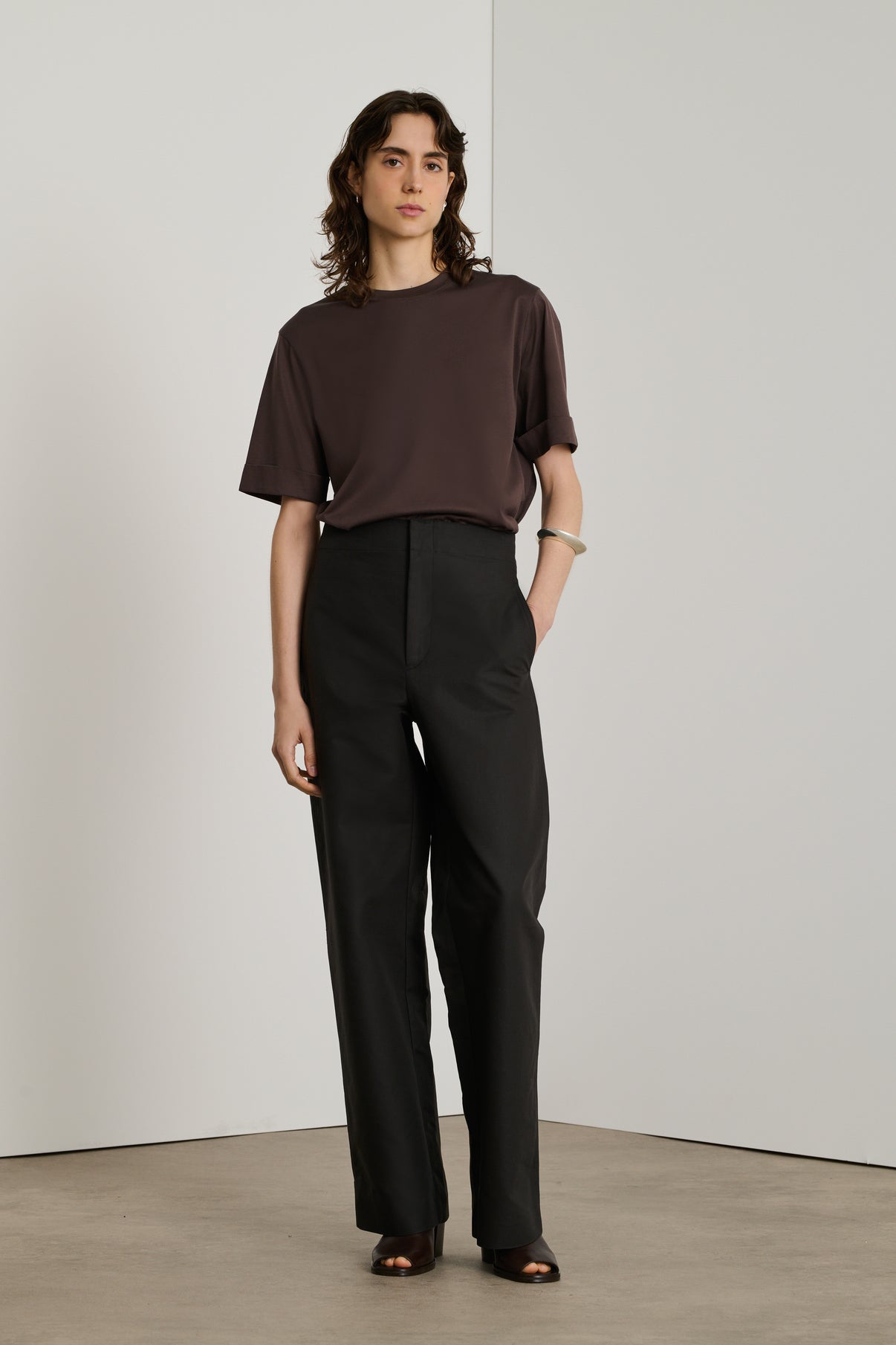 Pantalon Blair - Charbon - Coton - Femme vue 4