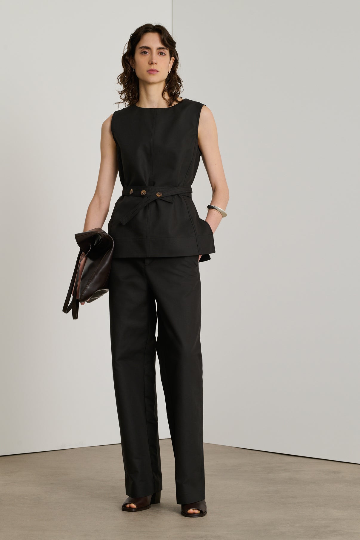 Top Chance - Charbon - Coton - Femme vue 4