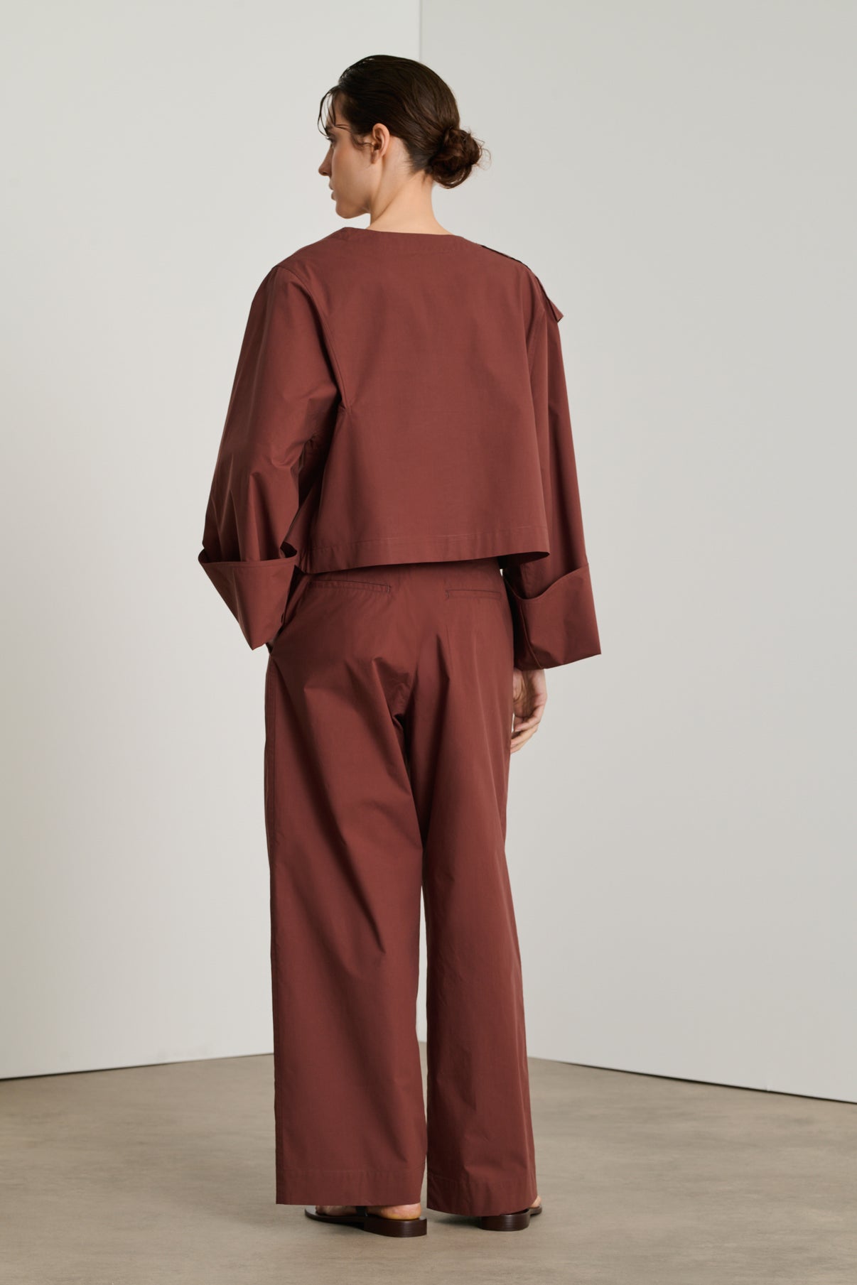 Blouse Eva - Acajou - Coton - Femme vue 4