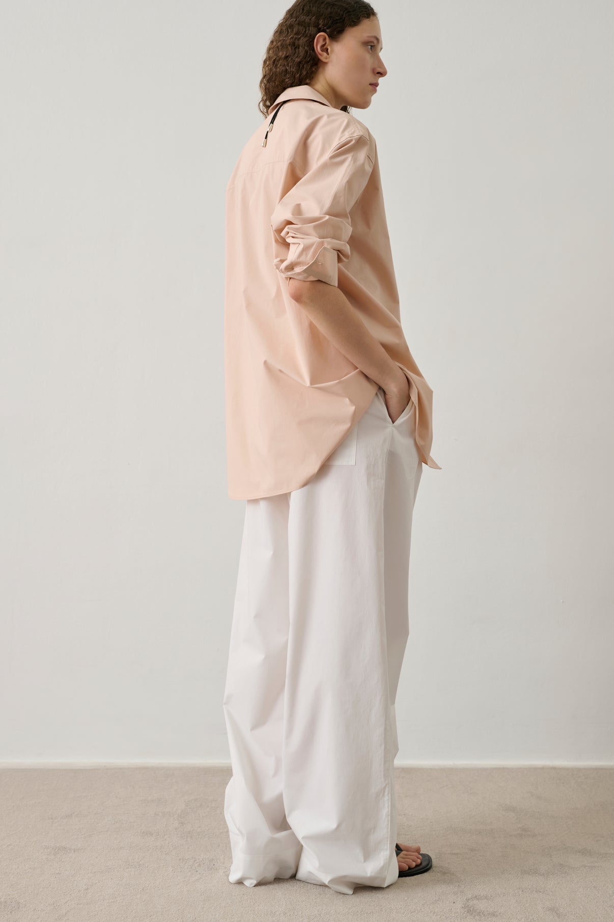 Itaque shirt - Rose Blush - Cotton - Women vue 6