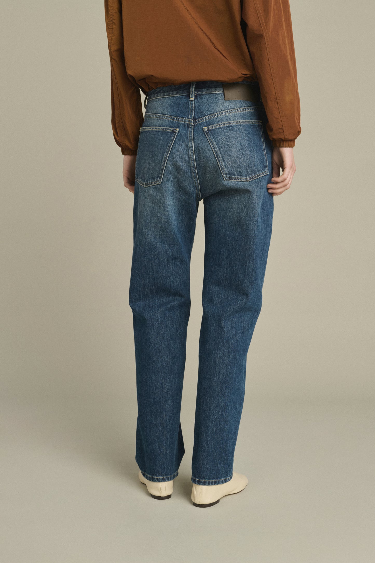 Jeans Lucien - Washed Blue denim - Coton - Women