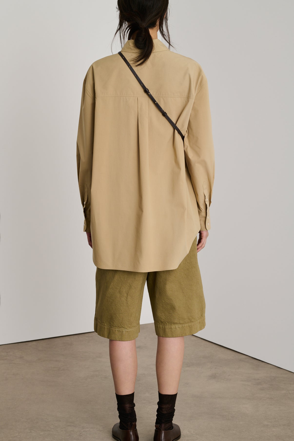 Bermuda Ethan - Beige - Coton - Femme vue 4