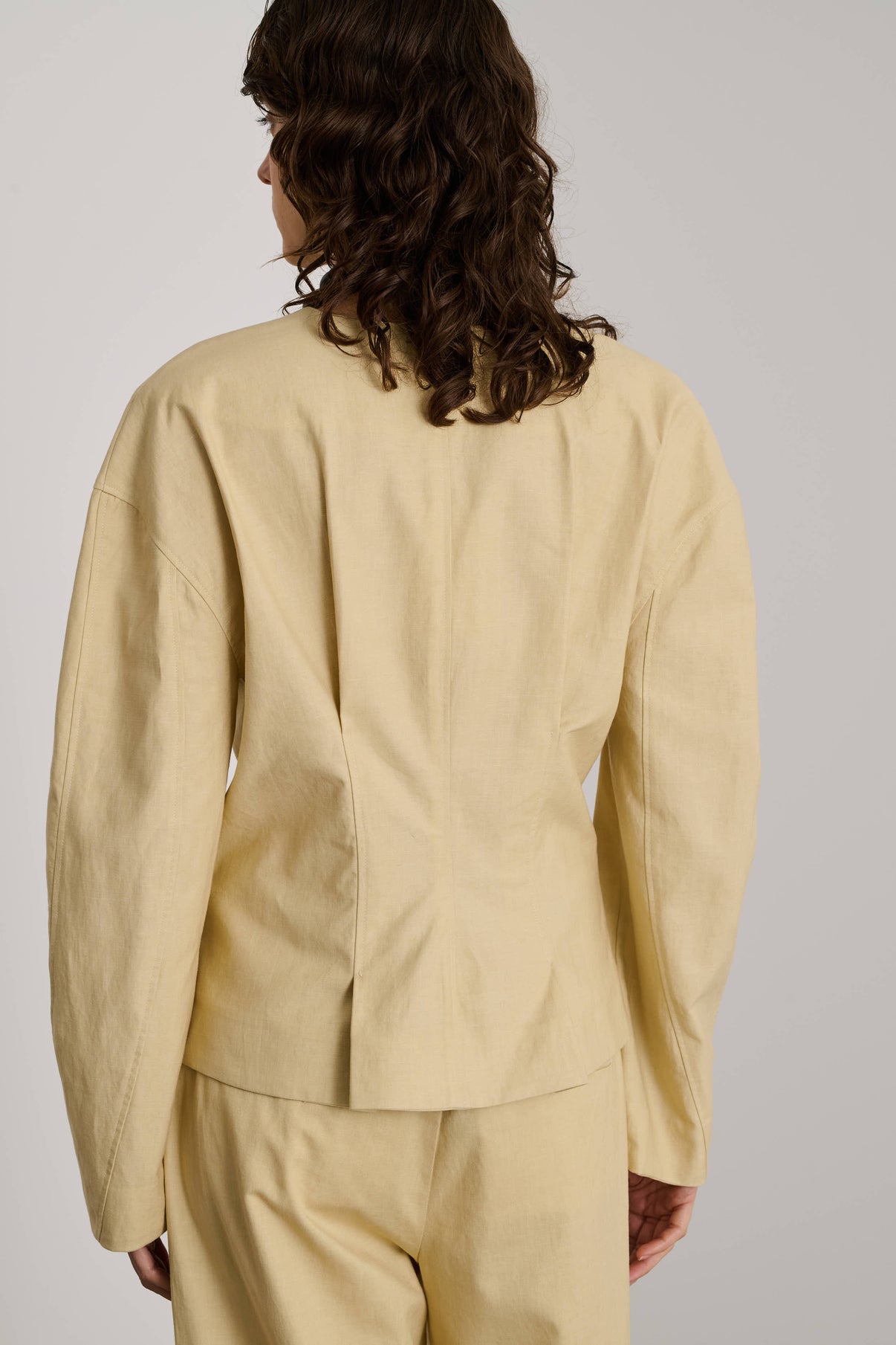 Veste Dilly - Écru - Femme vue 3