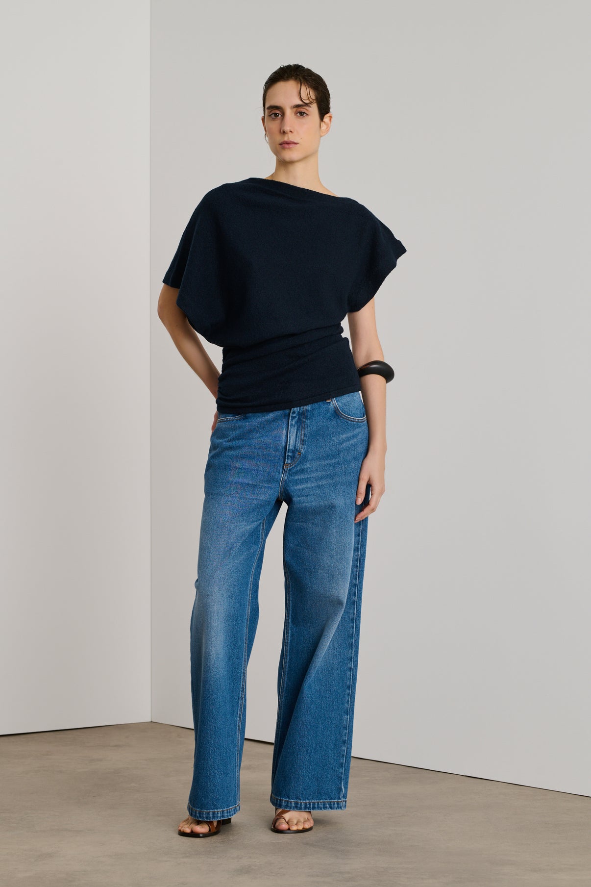 Jean Calvin - Bleu - Denim - Femme vue 1