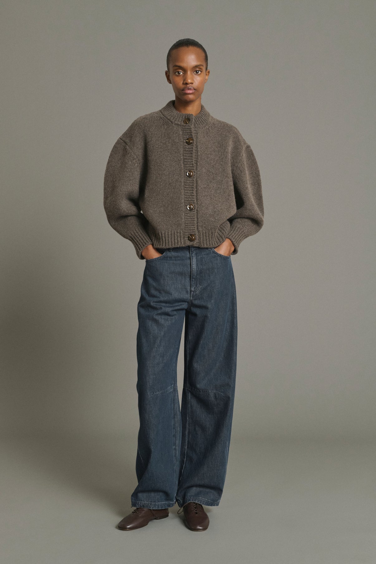 Jeans Eliott - Blue Grey - Cotton - Femme vue 1