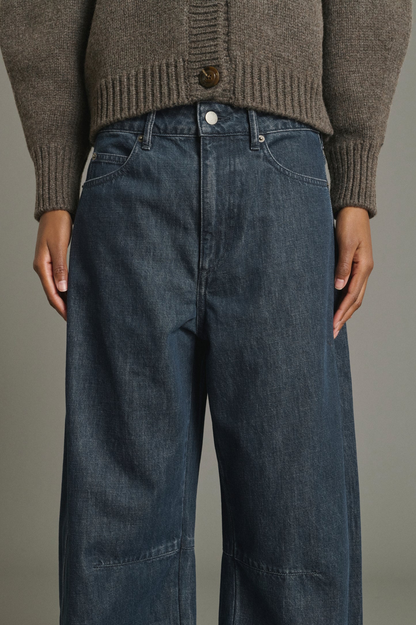 Jeans Eliott - Blue Grey - Cotton - Femme