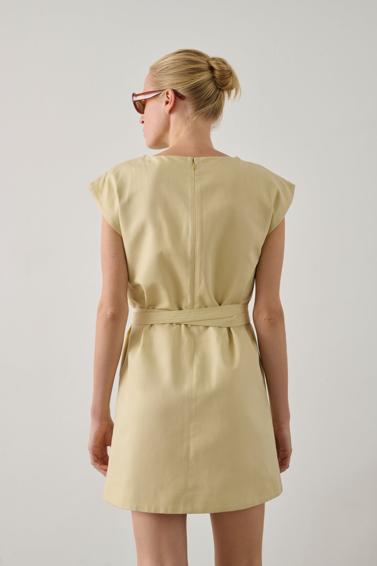 Robe Imane - Crème - Femme vue 3