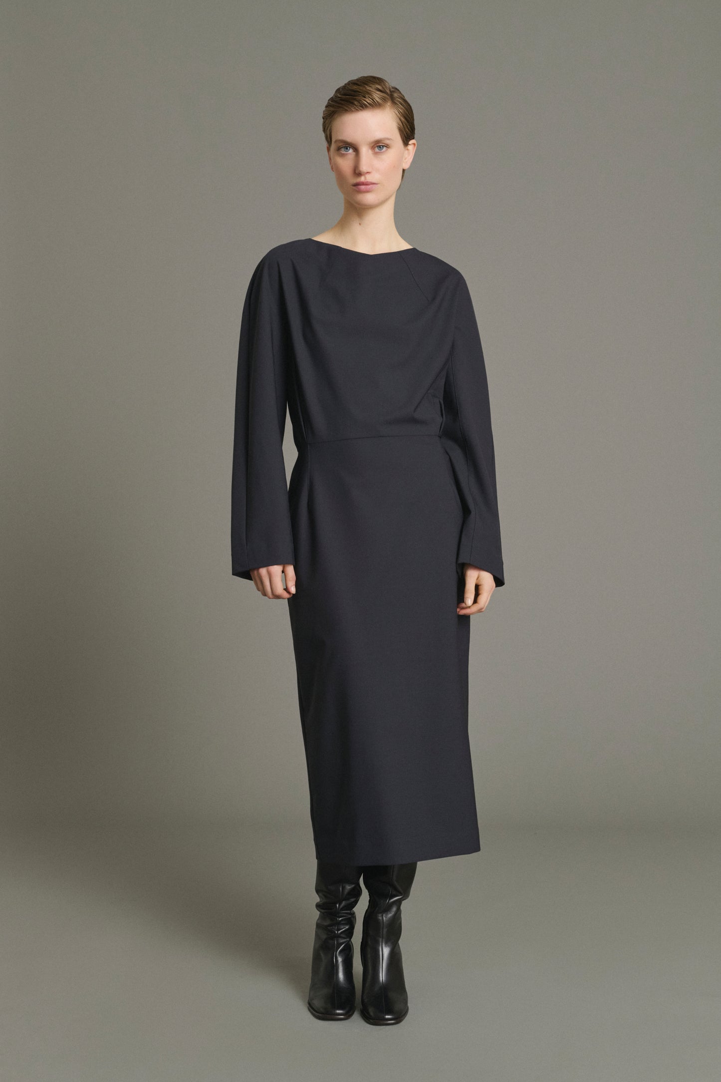 Julia Dress - Dark Navy - Women