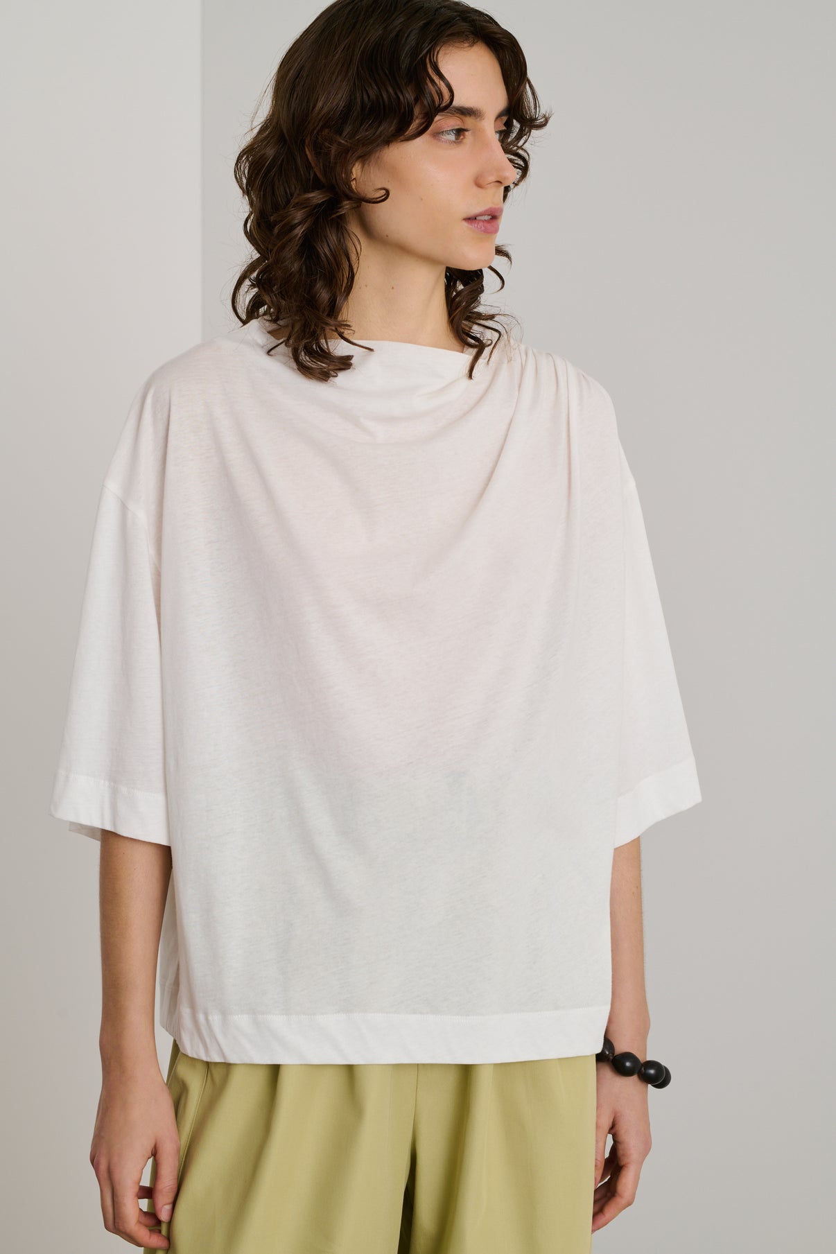 Tee-Shirt Dakota - Blanc - Coton - Femme vue 2