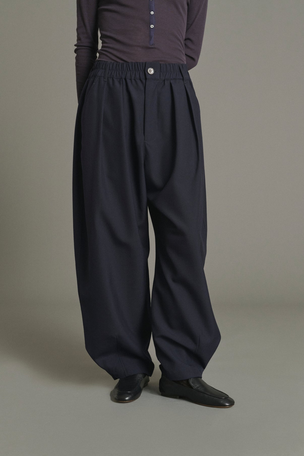 Trousers Vernon - Midnight Blue - Women vue 3