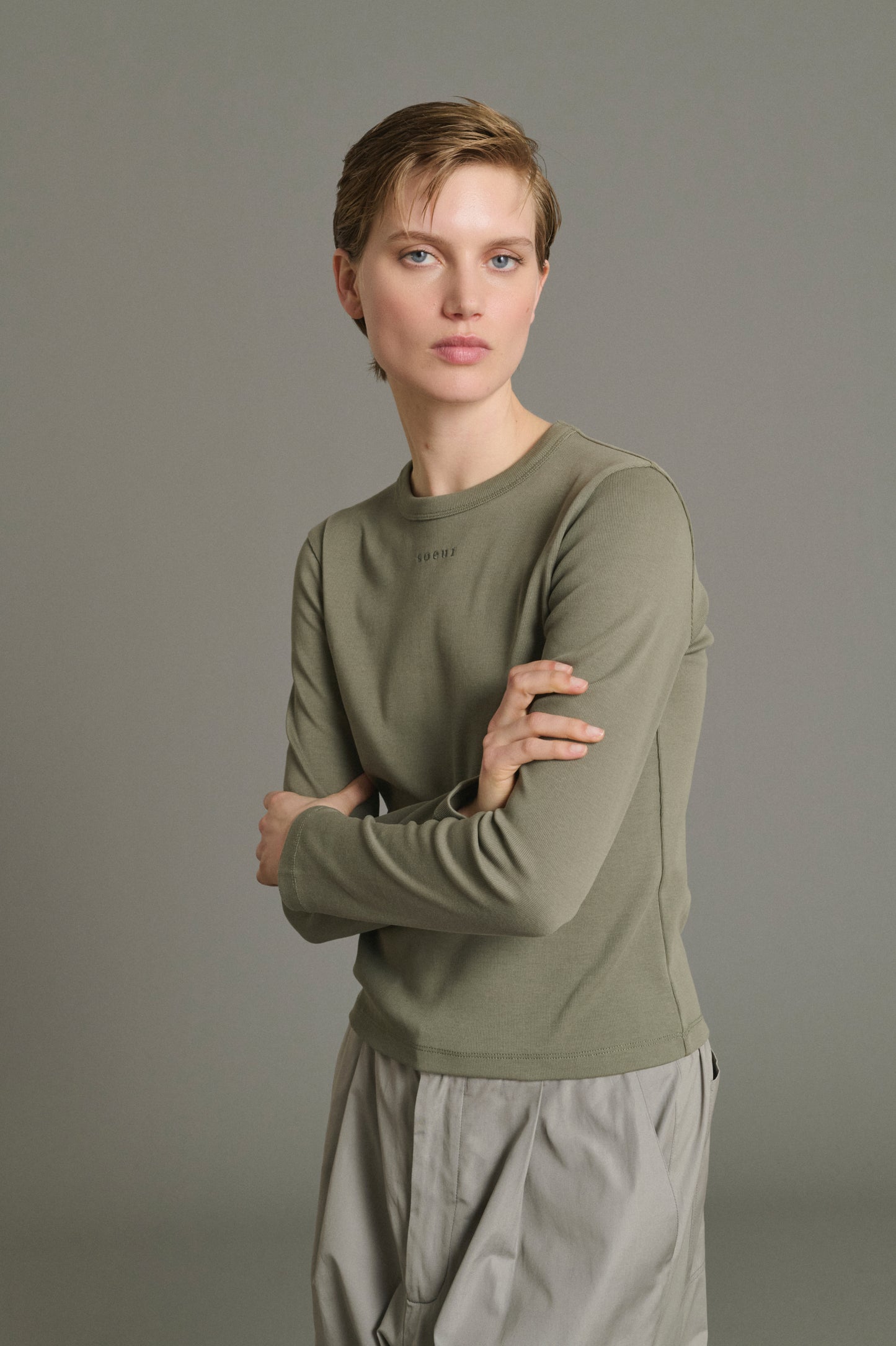 T-SHIRT FLAVIE GREEN