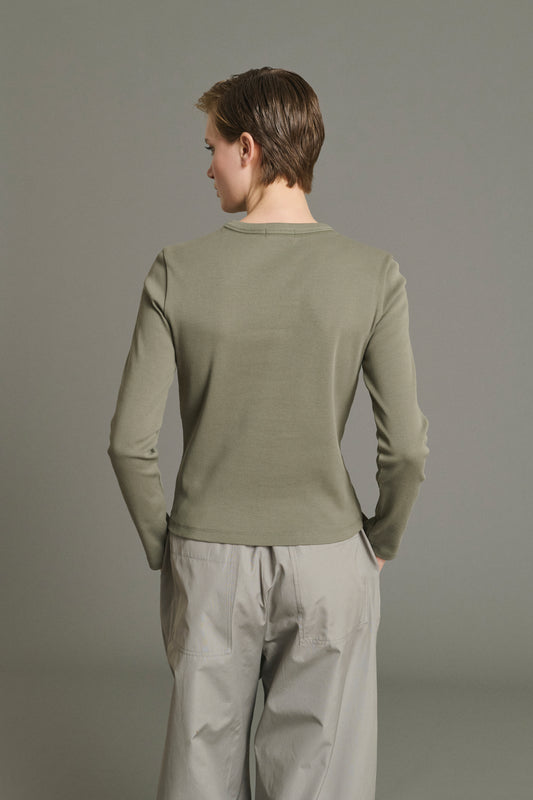 T-SHIRT FLAVIE GREEN
