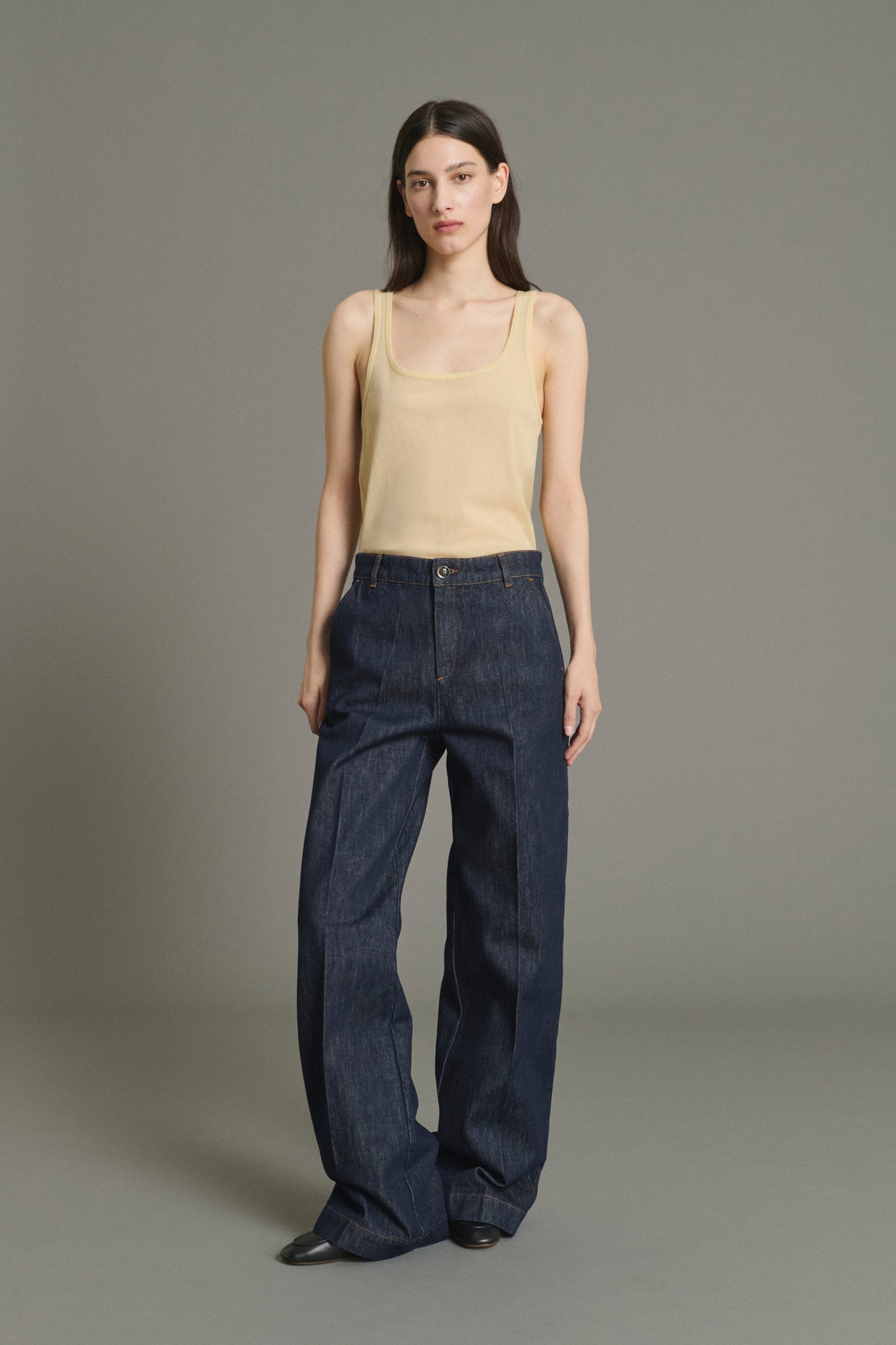 Jeans California - Raw Denim Flared Femme - Soeur