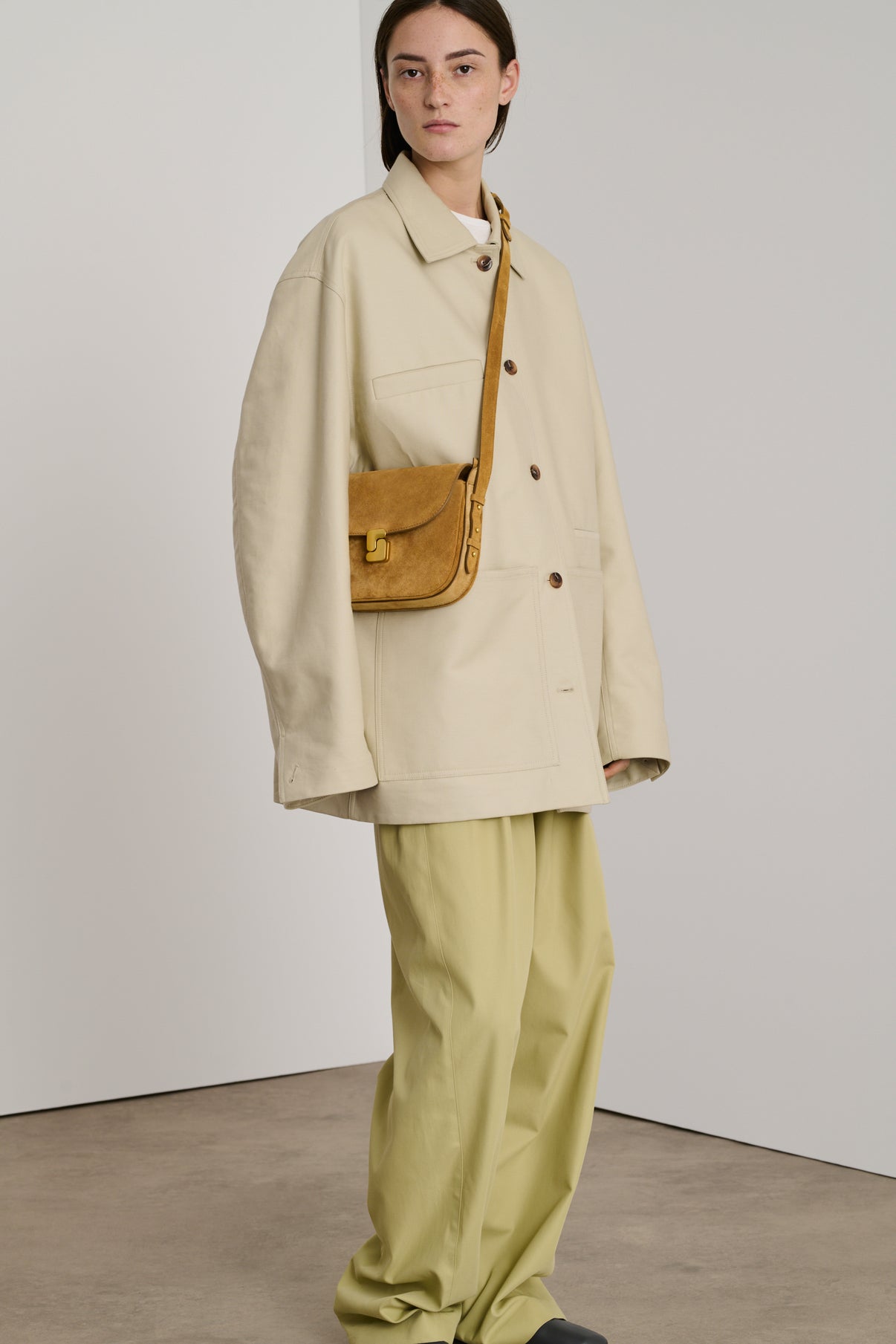 Sac Bellissima Mini - Camel - Cuir - Femme vue 3