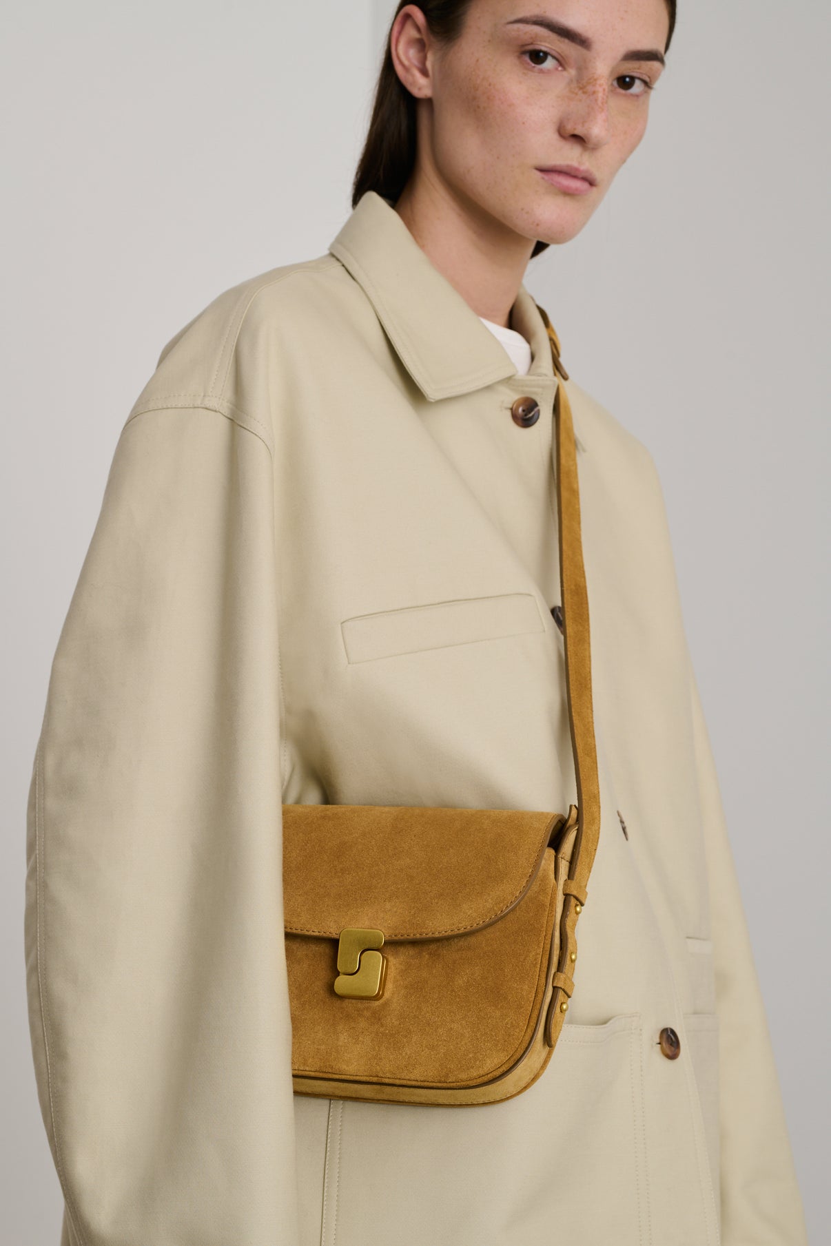 Sac Bellissima Mini - Camel - Cuir - Femme vue 2
