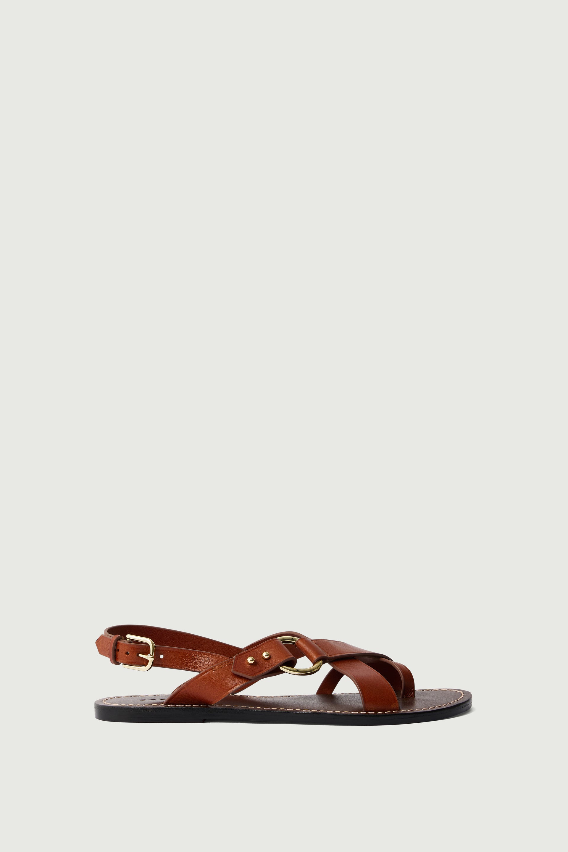 FLORENCE BROWN SANDALS
