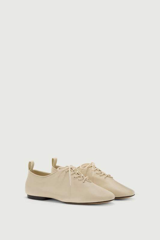 Orso derbies - Ivory Soft Leather Women - Soeur