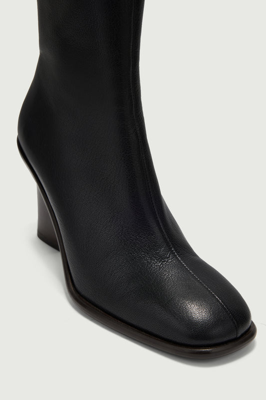 Lollie Ankle Boots - Black - Leather - Women
