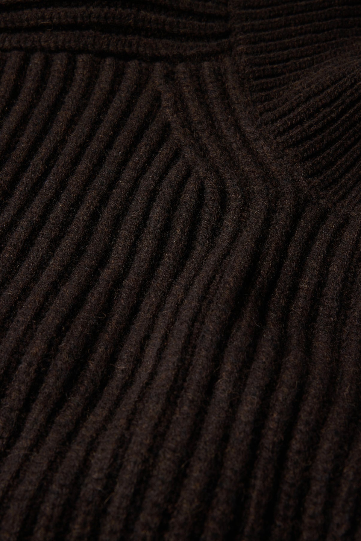 Pullover Flamand - Chocolate - Merino Wool - Women vue 5