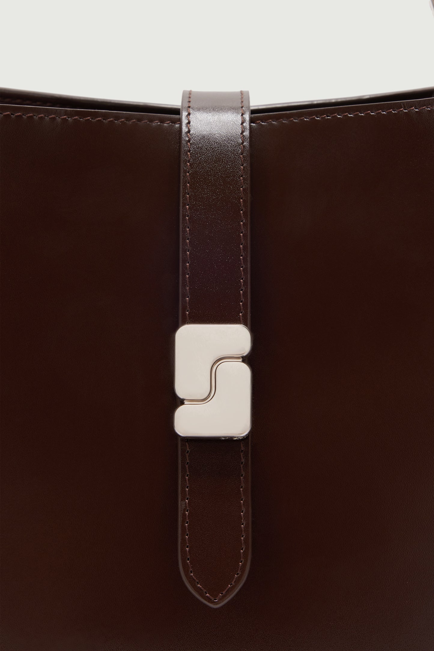 Bello Mini bag – Warm Brown – Leather – Women