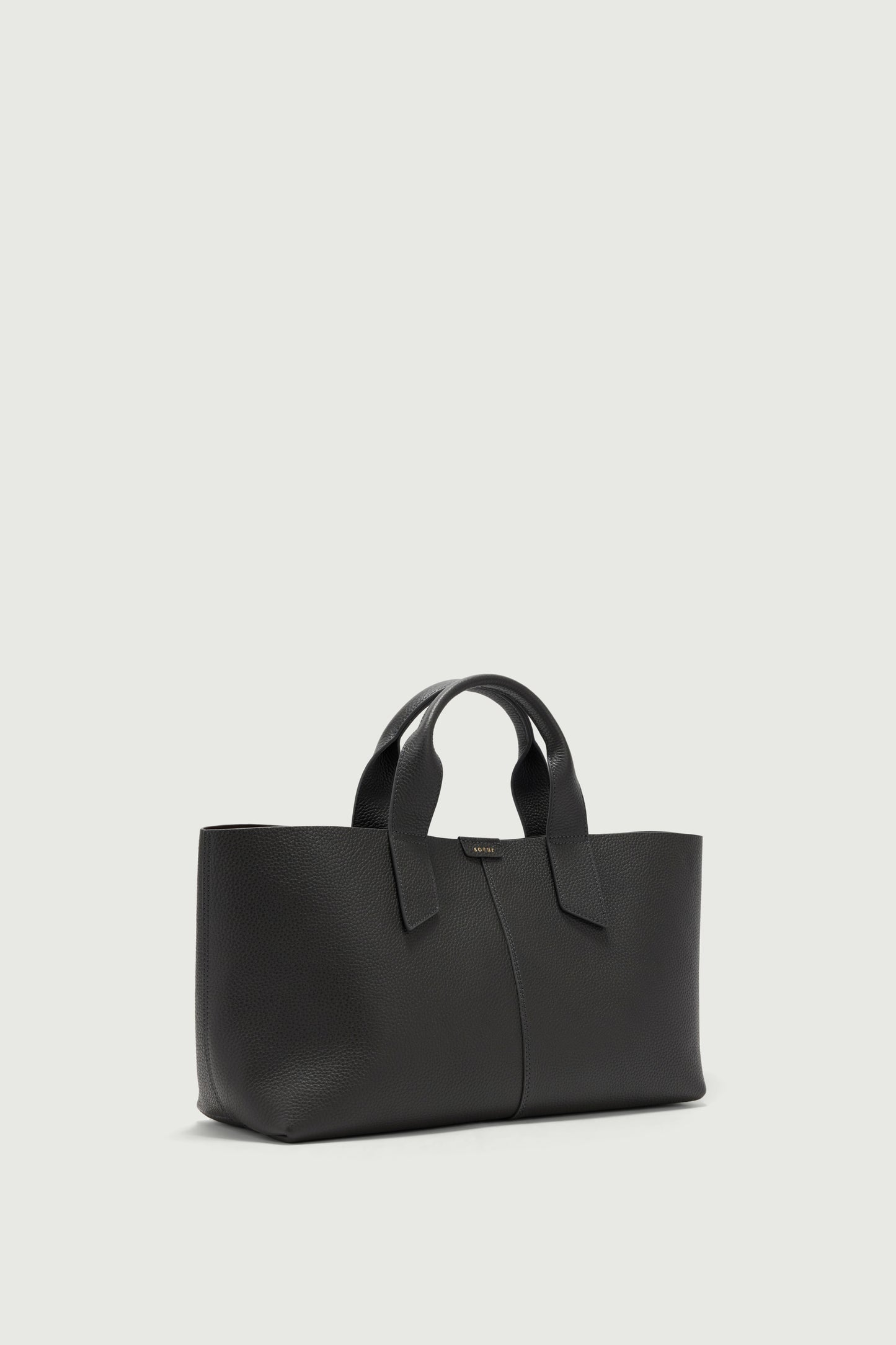 Suave bag – Steel – Leather – Women
