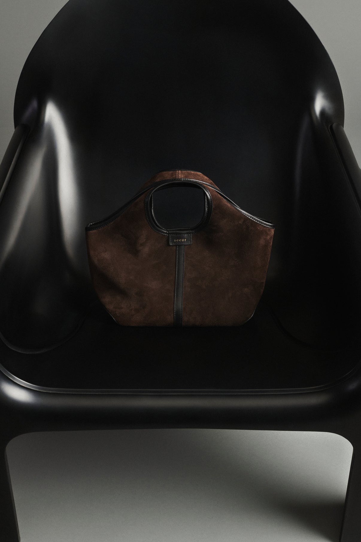 Douce Mini bag – Dark Brown – Leather – Women vue 6