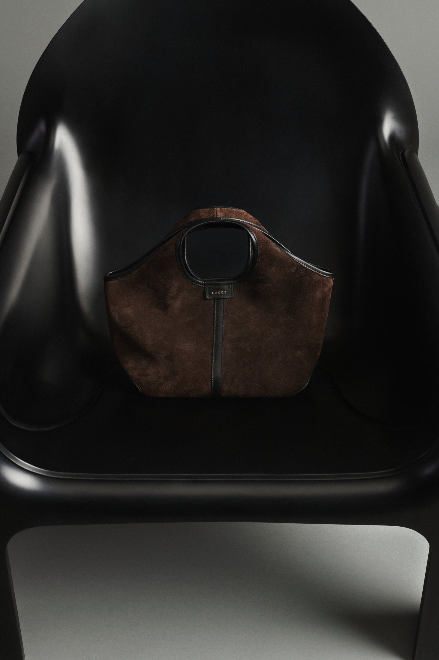 Douce Mini bag – Dark Brown – Leather – Women